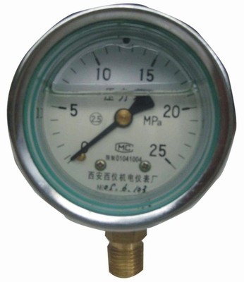 耐震压力表--西安西仪机电仪表厂_co土木在线(原网易土木在线)
